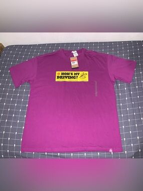 Nike ACG Dri-FIT "OC Canoe Sticker" Graphic T-Shirt Purple HV1294-505 Size:Large